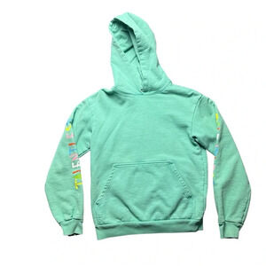 Talentless Elementary Limited Edition Turquoise Pullover Hoodie Unisex XS